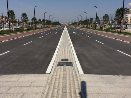 Tirana-Manifest in Farbe