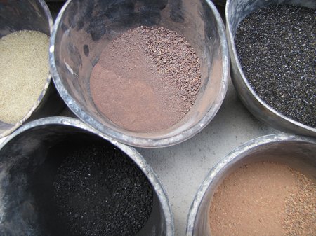 Zusammenspiel von Putz und Farbe